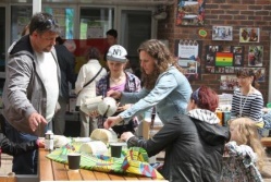 Positive Action Stalls at Festival.